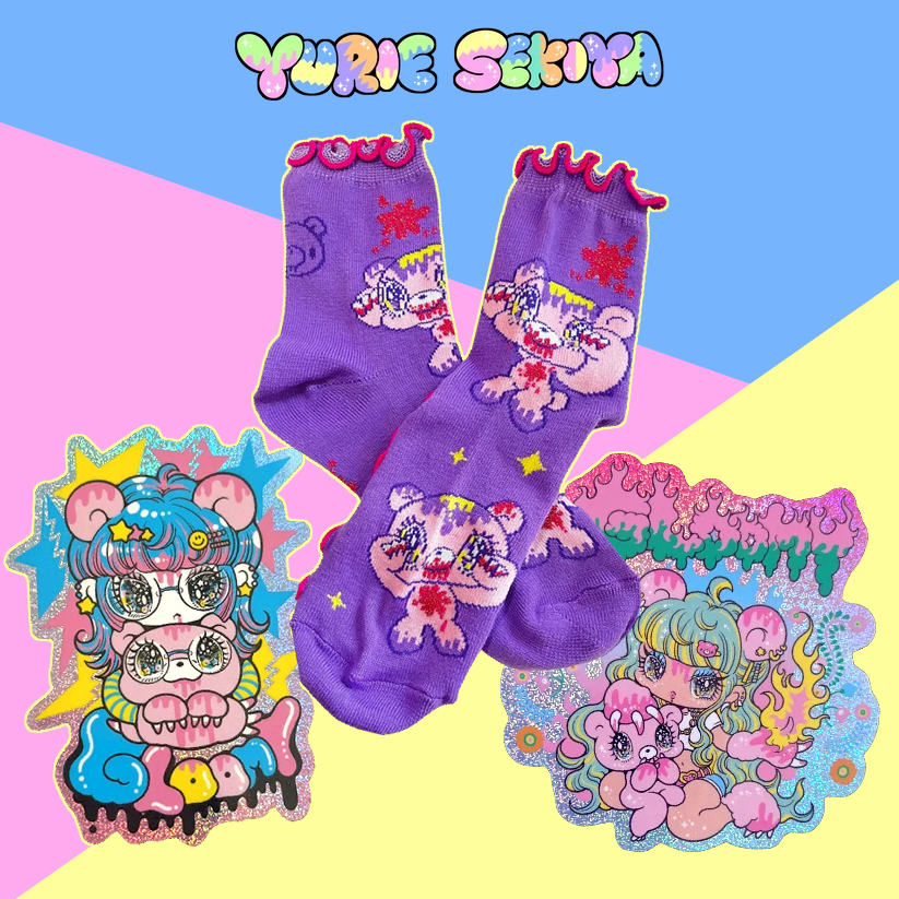 Yurie Sekiya x Gloomy Bear new items